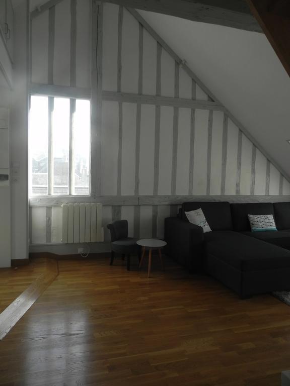 Appartement Rue Haute Honfleur Exteriör bild