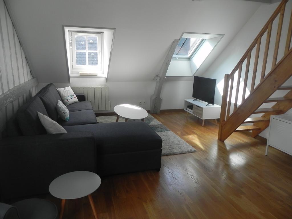 Appartement Rue Haute Honfleur Exteriör bild